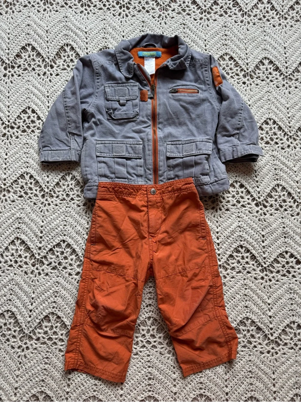 Vintage Gymboree 2004 Thin Air 12-24 Month Boy Collections Jacket Pants